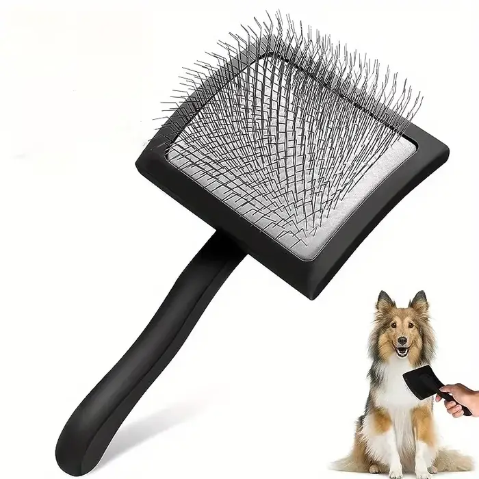 Brosse de toilettage pour chiens, broche Extra longue, pour le toilettage des poils de gribouillage,