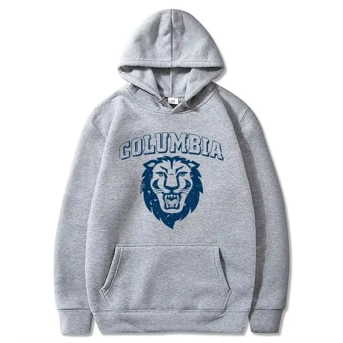 Sweat à capuche classique imprimé couleur unie Columbia Automne-Hiver 2026 – Vêtement décontracté qu