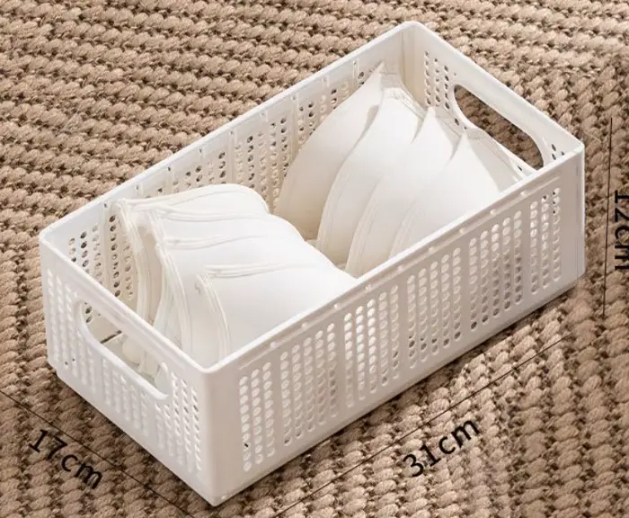 Boîte de Rangement Pliable pour Vêtements, Organisateurs de Sous-Vêtements, MELSync, Conteneur de Pl