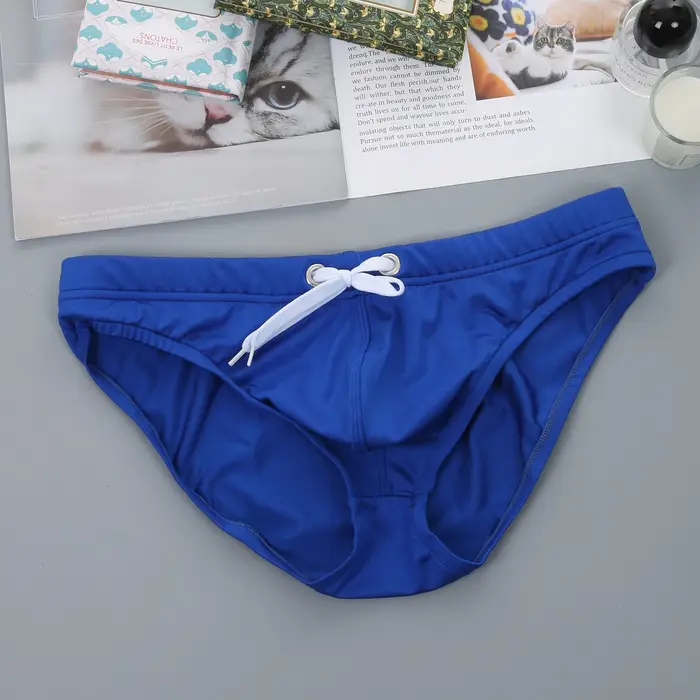 Maillot de bain Sexy pour hommes, Bikini, slip de bain, short de plage, caleçon hombre, vêtements de