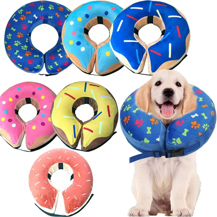Collier de protection gonflable pour chien