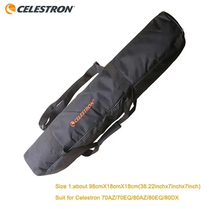 Sac de transport pour télescope astronomique Celestron - étui épaule multi-poches 98-110cm