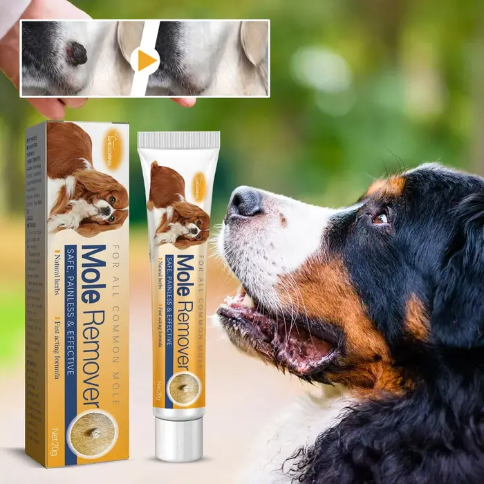 Crème anti-verrues pour chien, Anti-taches, indolore, élimination des papillomes, essuyage des étiqu