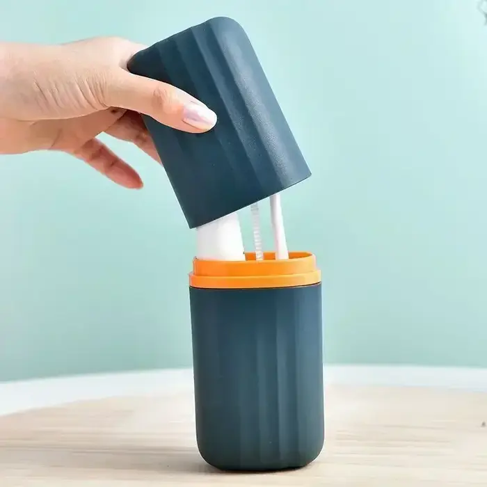 Étui voyage brosse à dents portable - Boîtier de protection pour déplacements professionnels ou vacances