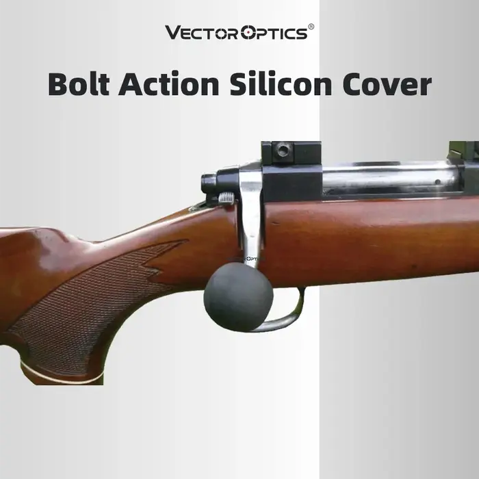 Cache Silicone Vector Optics pour Lunette de Tir Bolt Action Accessoire Chasse Airsoft Protection Optique
