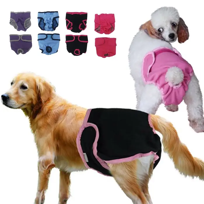 Couches lavables pour chiens de petite et moyenne taille