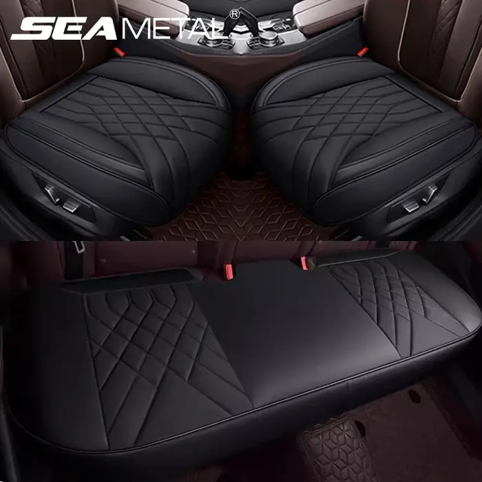SEAMETAL housse de siège de voiture de luxe coussin de siège entièrement enveloppé résistant à l'usu