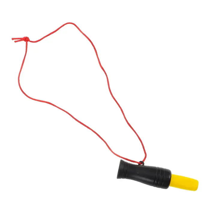 Sifflet appeau canard plastique extérieur - Son réaliste portable - Appel fort pour chasse et survie