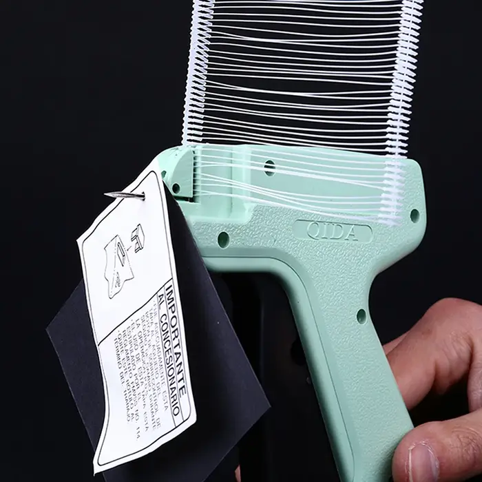 Machine à étiquettes pour vêtements, 1000 barbes, 5 aiguilles, étiquettes de prix pour vêtements, pi