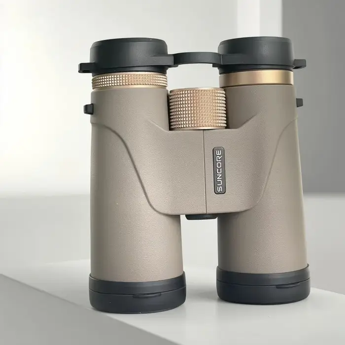 Jumelles SUNCORE 10x42 haute puissance HD, optimales pour la chasse, la randonnée, l'observation, le