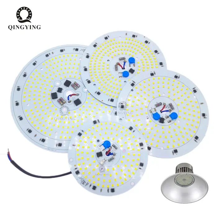 Panneau de lampe haute baie super lumineux, AC 220V, 80W, 100W, 150W, 200W, pleine puissance SMD2835
