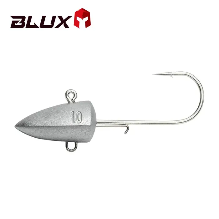 BLUX fléchette tête plombée hameçons 3.5g 5g 7g 10g 14g ver pêche leurre crochet souple leurre gabar
