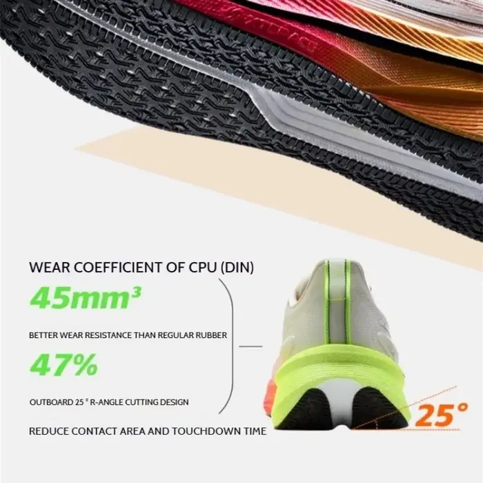 Xtep chaussures de course pour hommes 2000km 3.0 2025 printemps léger amorti résistant à l'usure ent