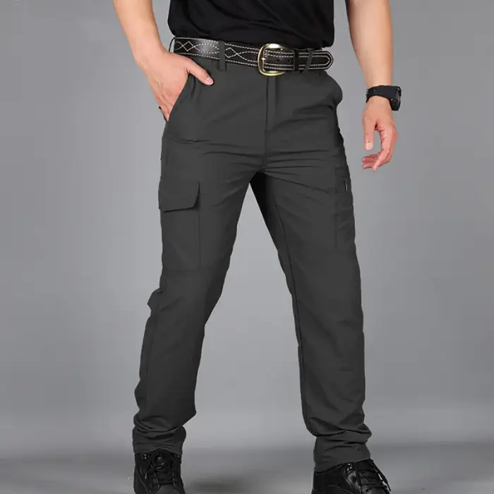 Pantalon cargo militaire tactique homme slim fit randonnée trekking montagne chasse travail