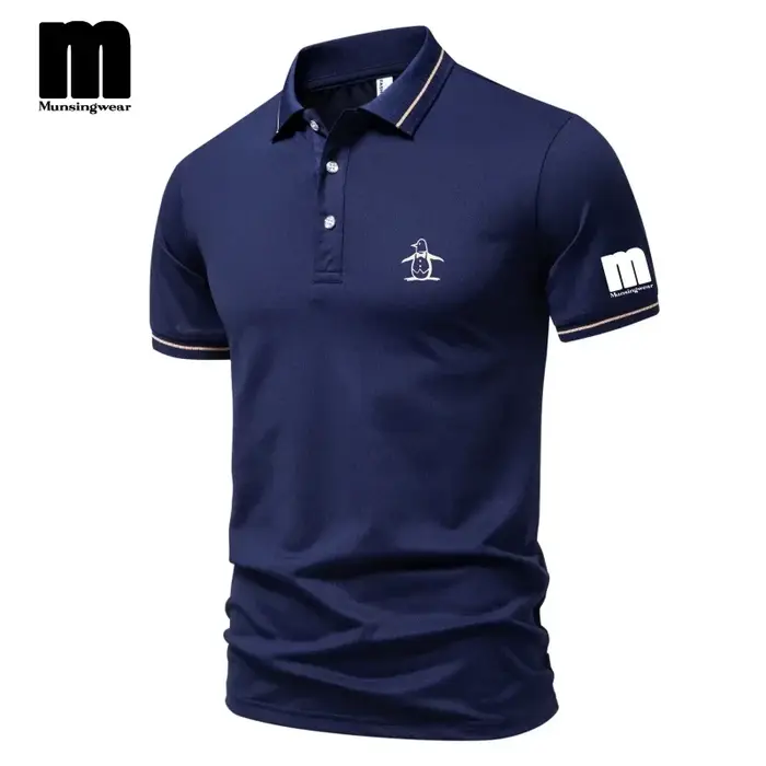 Vêtements de golf 2026 – Nouvelle collection été – Polo de golf de luxe à séchage rapide, haut de ga