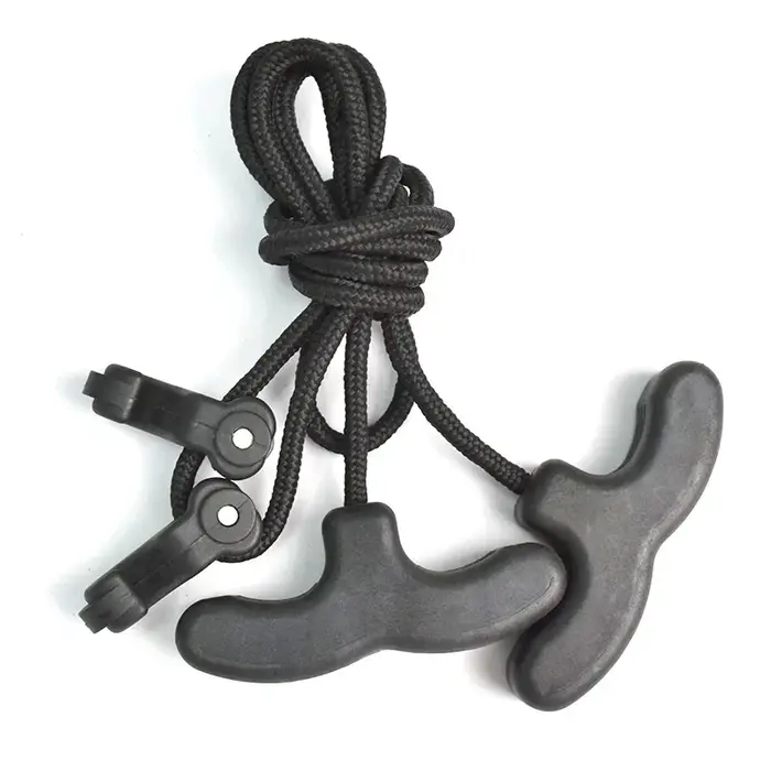 1 pièce Cordon de tirage noir pour arbalète 65 pouces, Accessoires de tir à l'arc et de chasse