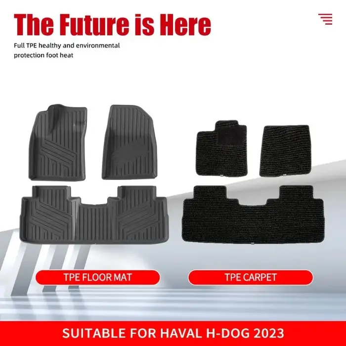 Tapis de coffre arrière pour Haval H-Dog 2023