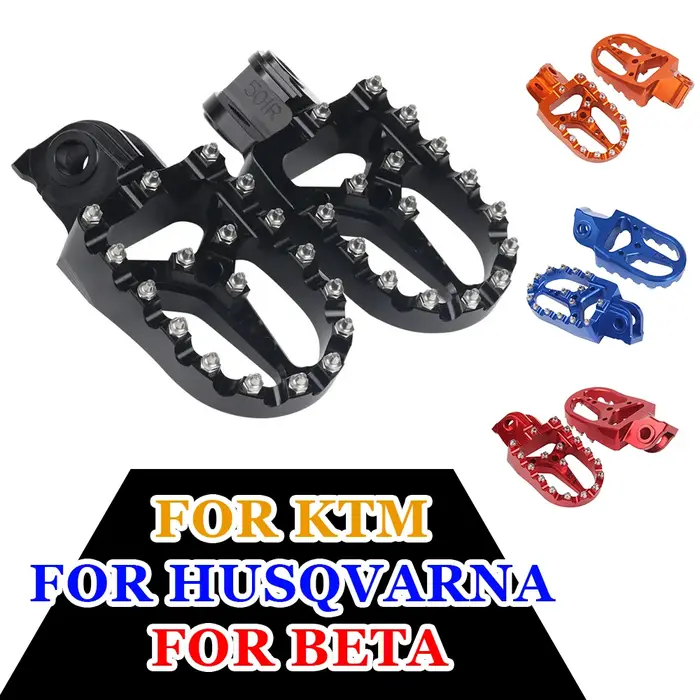 Pédales de repose-pieds, repose-pieds pour KTM 690, ENDURO SMC R SX EXC XC 1290 ADV S, BETA RR 2T 4T