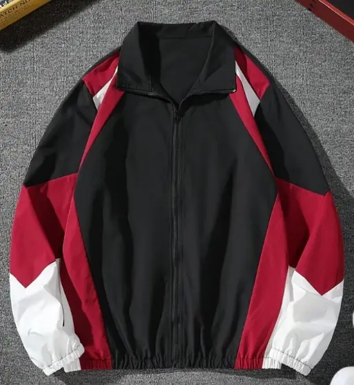Veste colorée pour hommes, légère, décontractée, voyage, coupe-vent et résistante à l'usure, tissu d