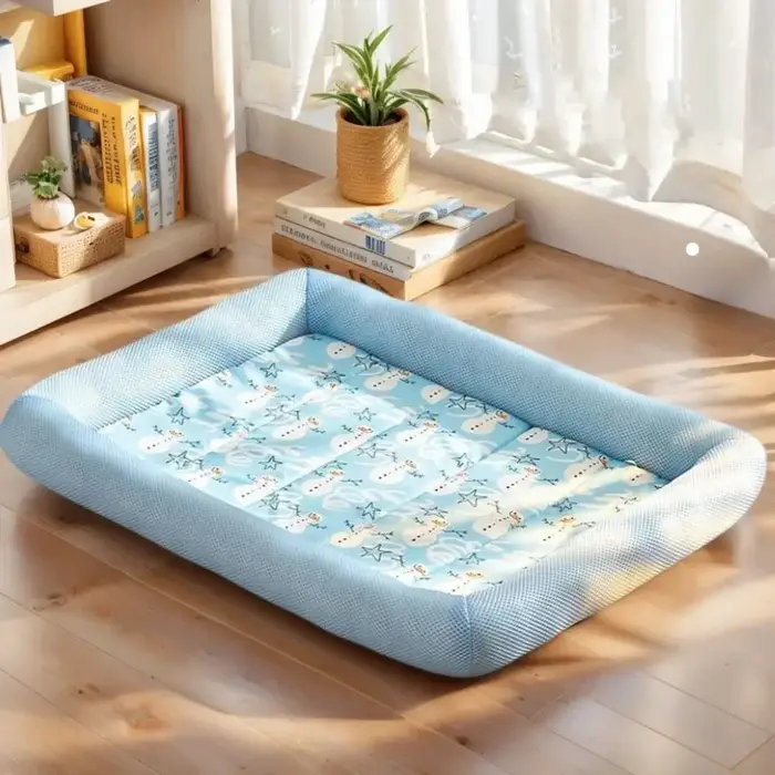 Coussin rafraîchissant carré pour chiot