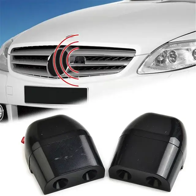 Répulsif ultrasonique pour animaux de voiture, 2 pièces, pour Gadgets soniques, montage sur calandre