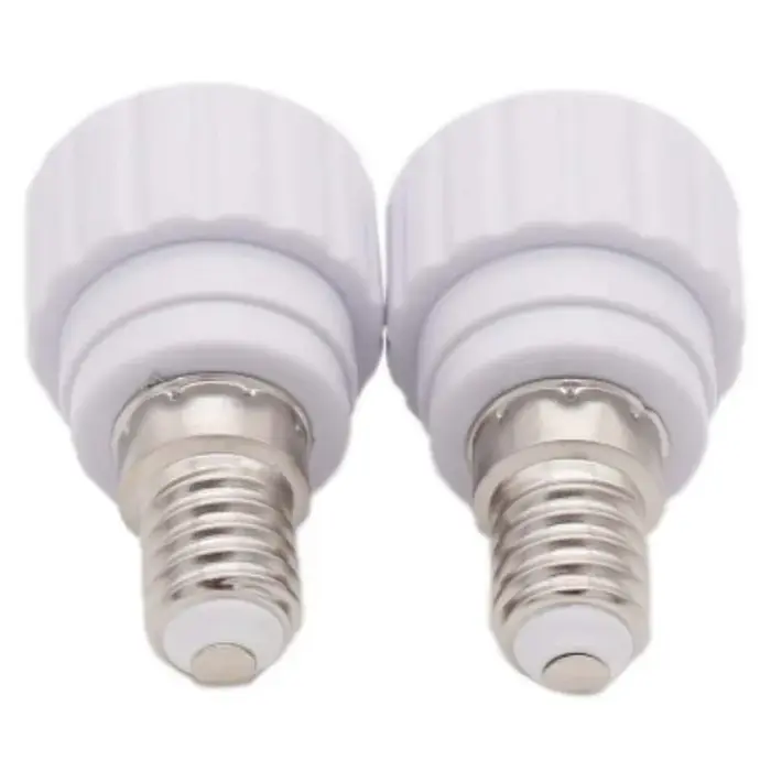 Base en céramique blanche E14 à GU10, support de lampe Led, convertisseur, adaptateur de douille d'a