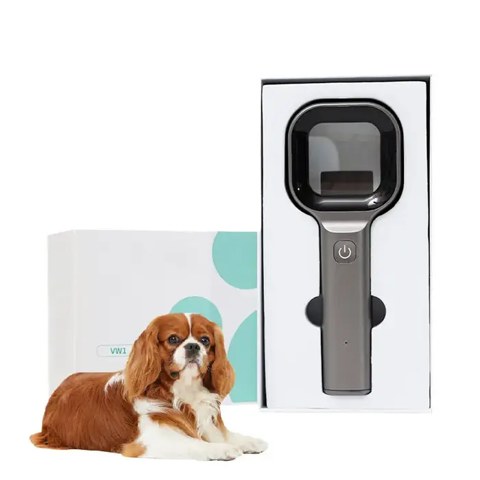 Lampe de Wood portable UV pour l'examen cutané des chats et chiens, détecteur de mycoses cutanées, d