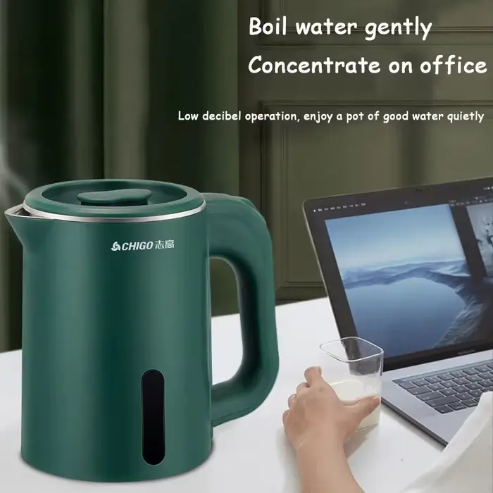 Bouilloire électrique mini 0,8 L, petite capacité, en acier inoxydable 304, théière, bouilloire pour