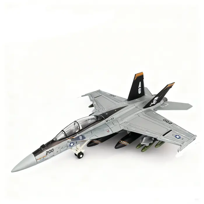 Réplique de drapeau Pirate F18 F-18 VF103 Grumman Tomcat Super Hornet F/A-18F, échelle 1:72, avion d