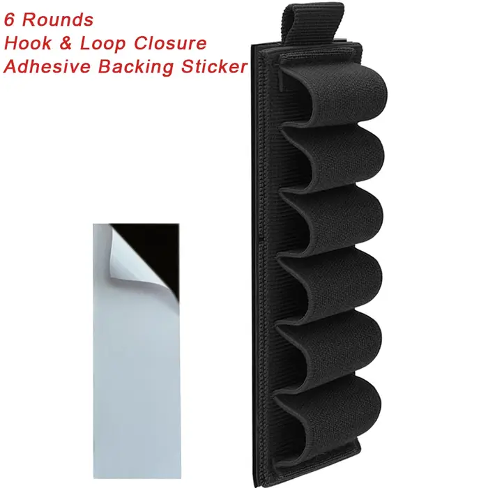 16 cartouches 12GA support de coque de fusil de chasse tactique Molle taille Bandolier Shotshell poc