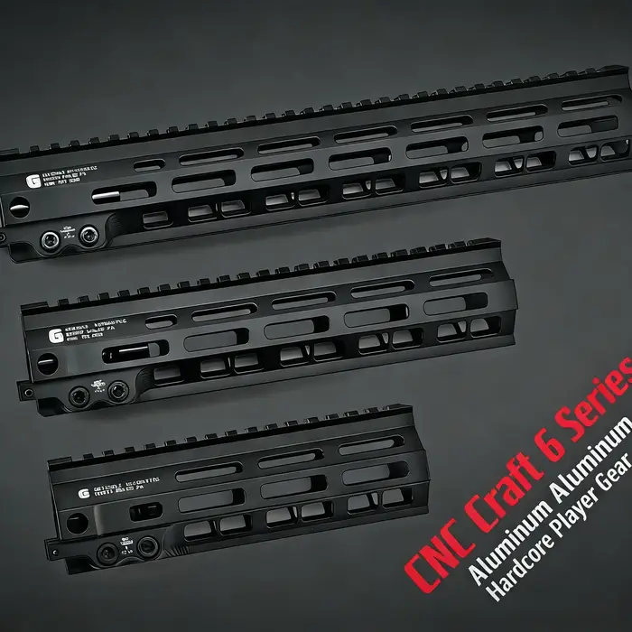 Accessoire de Fusil Tactique Garde-main MK8 Aluminium 6061 Usiné CNC Style M-LOK DD RIS III Pour Précision et Durabilité Occasions Spéciales