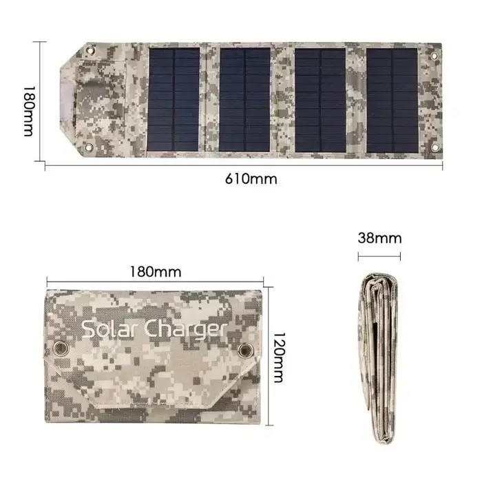 Panneau solaire pour une production d'énergie efficace, alimentation de secours pour le camping, équ