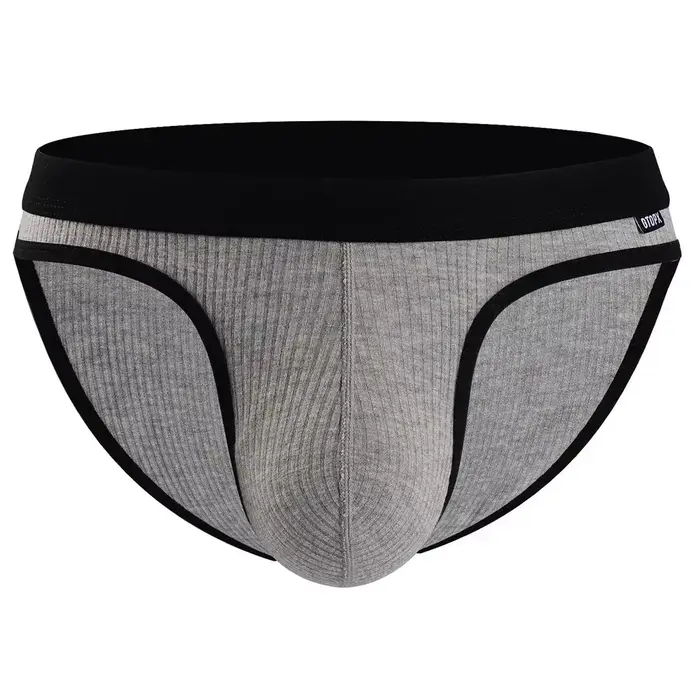 Sous-vêtements sexy en coton pour hommes, culottes respirantes, u-powder, élastiques, doux, en forme