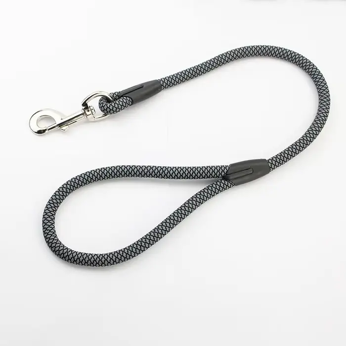 Laisse courte pour chien, laisse courte à traction anti-explosion pour chien de grande taille, laiss