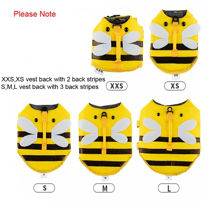 Gilet de sauvetage pour animaux de compagnie avec poignée de sauvetage