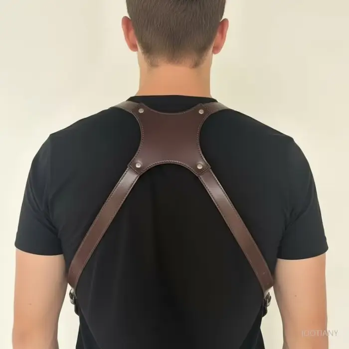 Gunslinger – accessoires de jeu de rôle Steampunk rétro en cuir, étui pour pistolet de Cowboy occidental, sac de poitrine, sac de taille pour pistolet, portefeuille de terrain