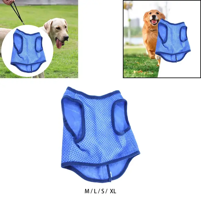 Glaçage rafraîchissant portable pour chien, maille rafraîchissante instantanée, glace à glace pour l