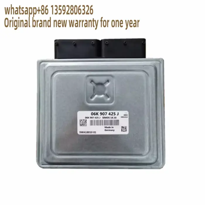 Unité de commande électronique de carte d'ECU de moteur 06k907425j 5wa18010 pour Vw
