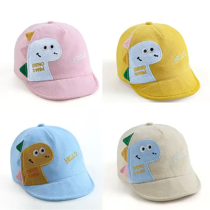 Casquette de Baseball en Maille pour Enfant, Chapeau de Soleil, Dessin Animé Dinosaure, pour l'Extér