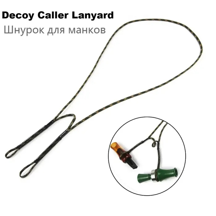 Cordon paracord pour sifflets d'appel canard perdrix oie - Lanière chasse décoy mallard