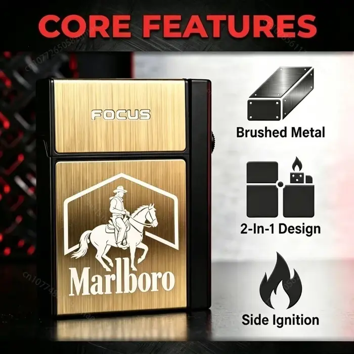 Le nouveau briquet à gaz Marlboro
