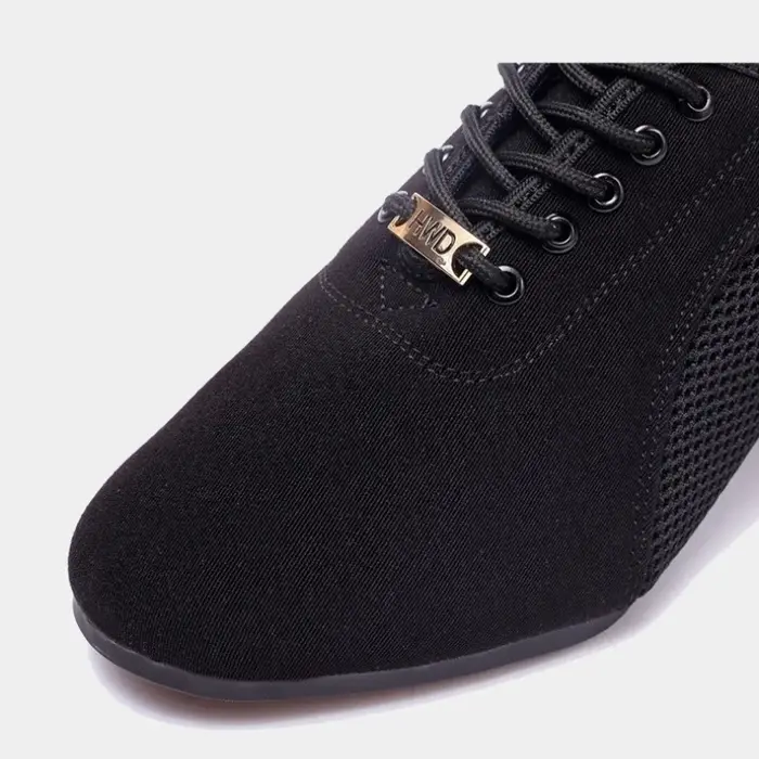 Chaussures de danse noires modernes pour femmes, chaussures de danse Salsa pour garçons, chaussures 