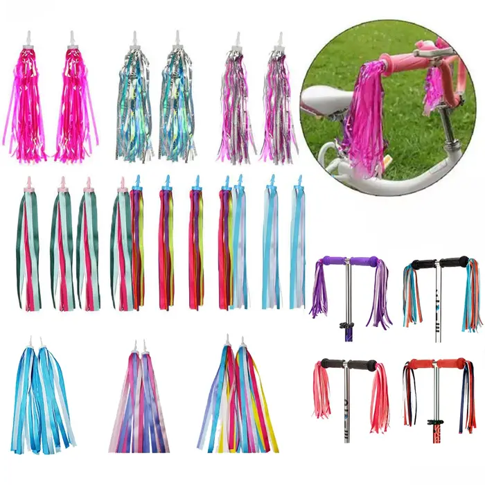 Glands colorés de guidon de bicyclette Tricycle, 1 paire, pour enfants filles et garçons, cadeaux de