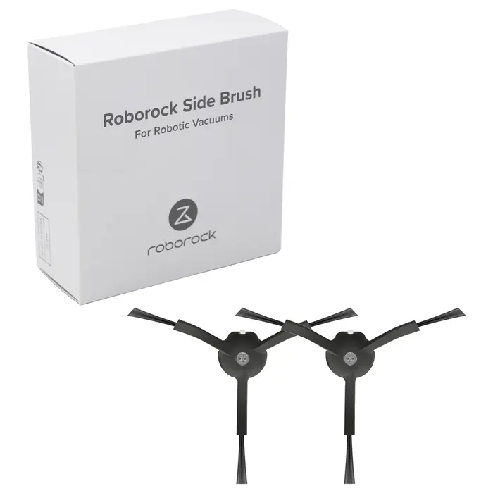 Brosse latérale Roborock originale * 2 pièces pour aspirateurs Roborock Q5 Q7 Q8,S8,S8 +,S8 pro ultr