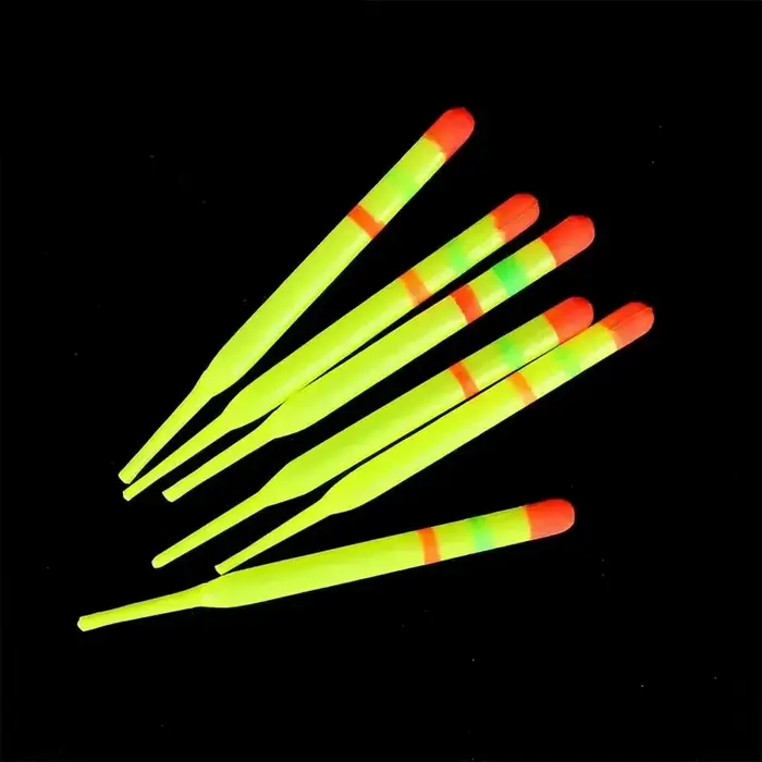 Ensemble de flotteurs de pêche, bouée verticale professionnelle avec bâton lumineux, leurre multifonction, matériel de pêche pour la pêche à la carpe, 15 pièces