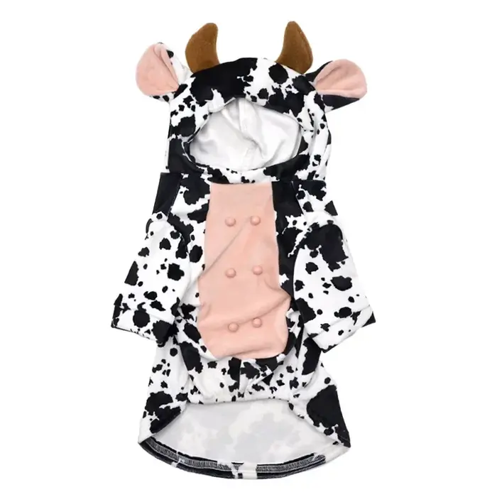 Vêtements pour chiens pour petits et moyens chiens, tenue de style vache et cochon pour bouledogue f