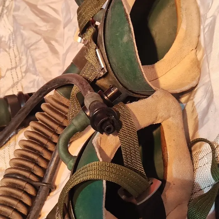 Véritable ORIGINAL militaire SURPLUS chinois haute ALTITUDE combattant pilote style 6505 masque d'oxygène