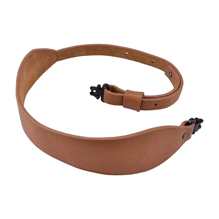 Raiseek – écharpe de fusil en cuir de buffle avec émerillons, sangle de pistolet Durable, quincaille