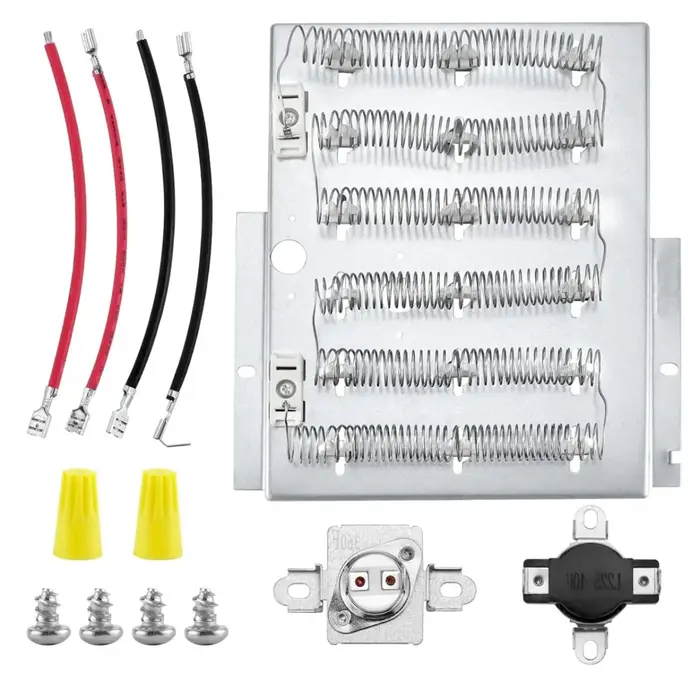 Kit d'éléments chauffants pour sèche-linge 503978, remplace 61927, 503404, 510329, 510325P, adapté a