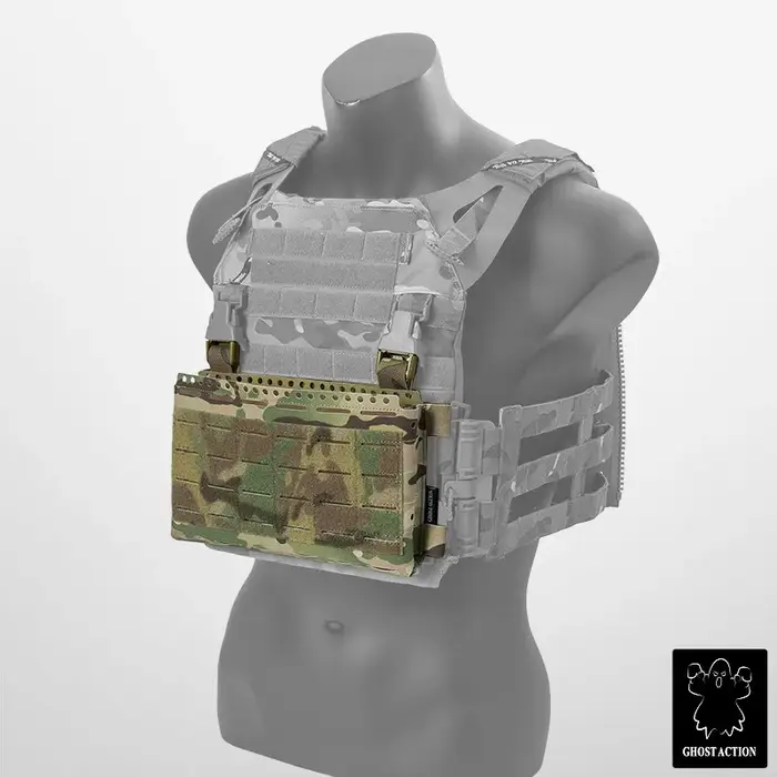 Panneau avant Ghost Action Tactical MK5 pour gilet de poitrine - Compatible FCSK, JPC, LV119